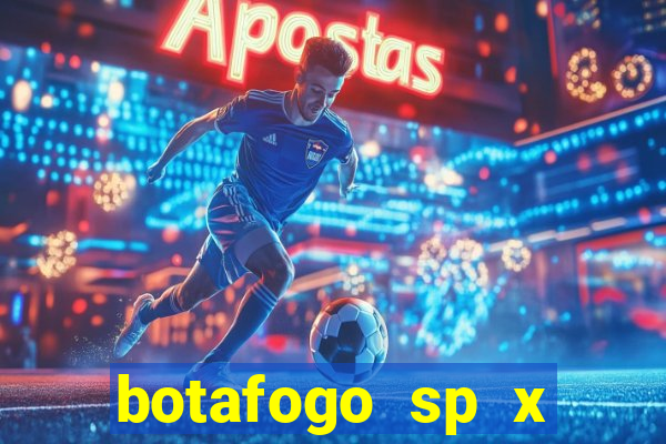 botafogo sp x palmeiras futemax